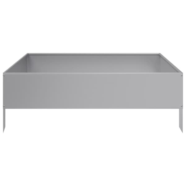 højbed 100x100x33,5 cm galvaniseret stål