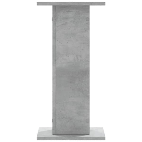 Kasvitelineet 2 kpl betoninharmaa 30x30x60 cm tekninen puu