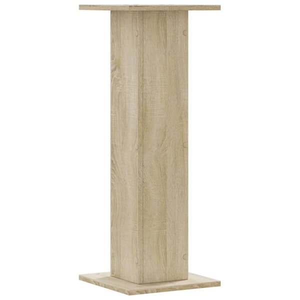 Kasvitelineet 2 kpl Sonoma-tammi 30x30x80 cm tekninen puu
