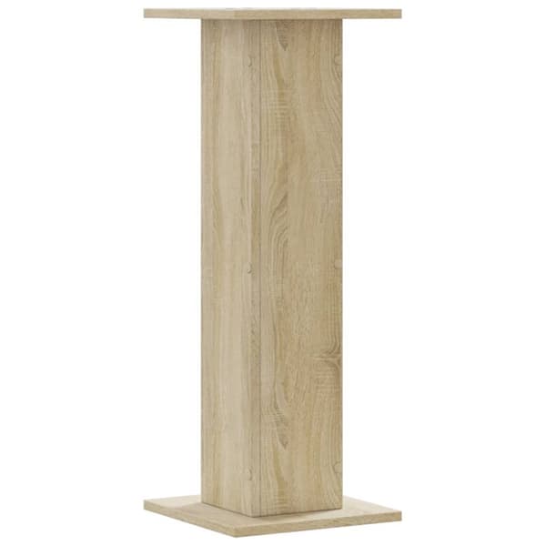 Kasvitelineet 2 kpl Sonoma-tammi 30x30x80 cm tekninen puu