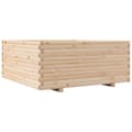 Pikkukuva 7 / 10: Puutarhakukkalaatikko 110x110x49,5 cm täysi mänty