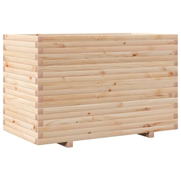 plantekasse 110x60x72 cm massivt fyrretræ