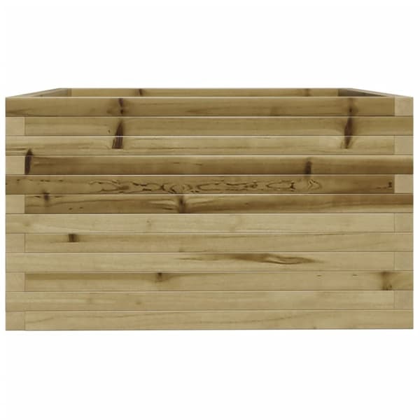 plantekasse 80x80x49,5 cm imprægneret fyrretræ