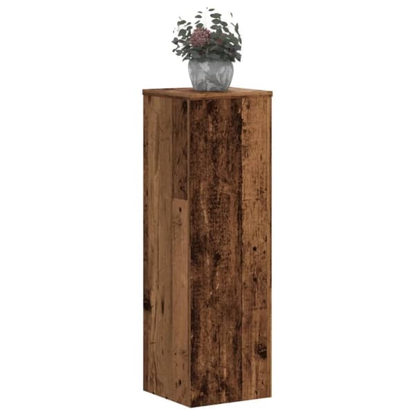 Kasvitelineet 2 kpl vanha puu 25x25x80 cm tekninen puu