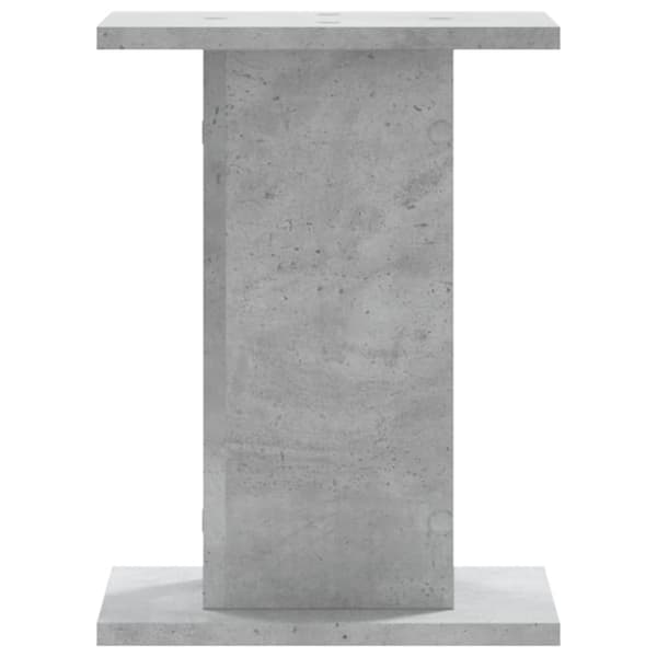 Växtställ 2 st betonggrå 30x30x40 cm konstruerat trä