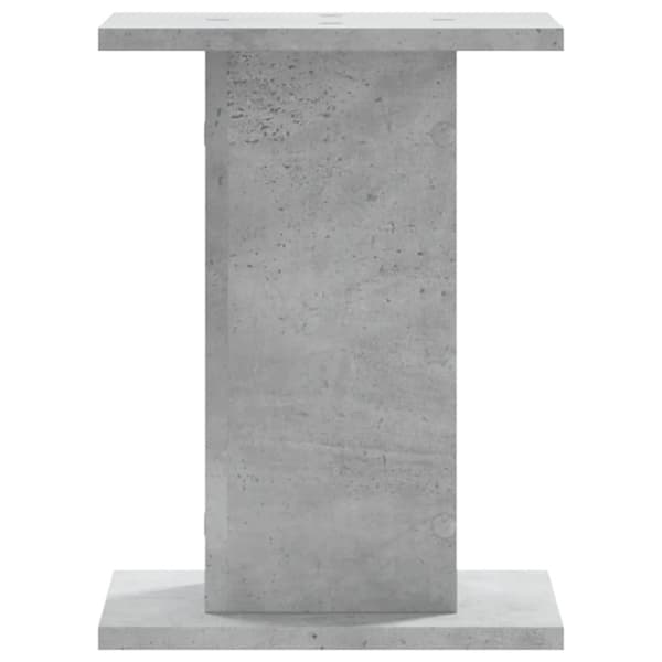 Växtställ 2 st betonggrå 30x30x40 cm konstruerat trä