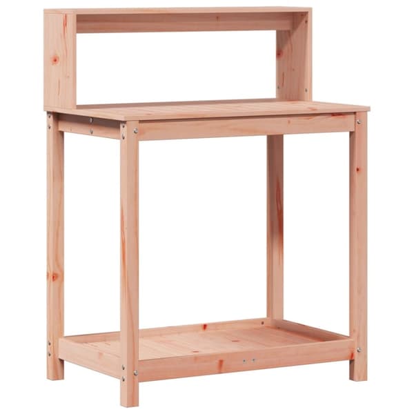 Växtbord med hyllor 82,5x50x109,5 cm massivt douglasträ