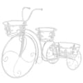 Miniatyrbild 2 av 2: Växtställ cykel vintage stil metall