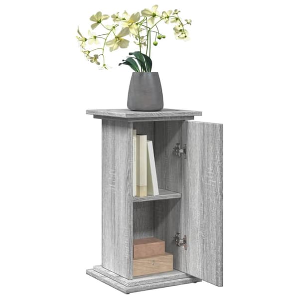 piedestal med opbevaring 31x30x60 cm konstrueret træ
