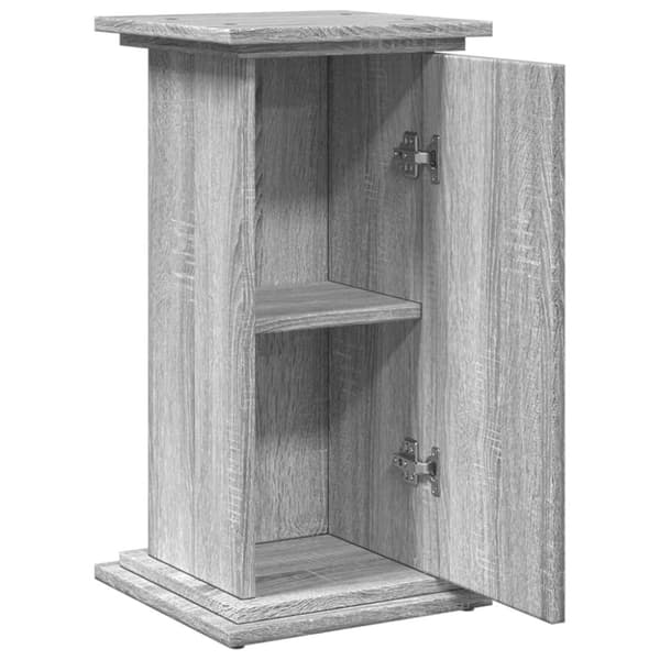 piedestal med opbevaring 31x30x60 cm konstrueret træ