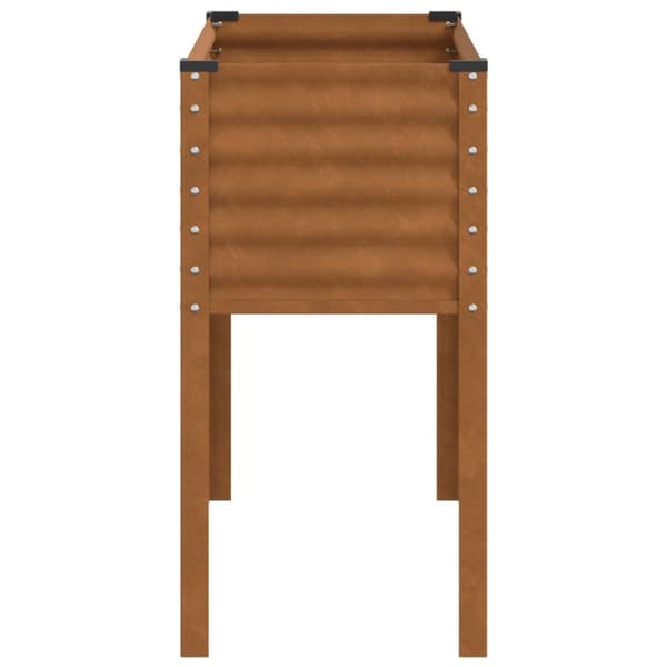 plantekasse 100x41x90 cm cortenstål