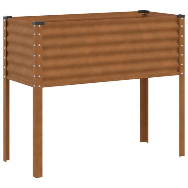 plantekasse 100x41x90 cm cortenstål