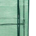 Miniatyrbillede 8 af 9: højbed med drivhusovertræk 160x40x138 cm rattan-look