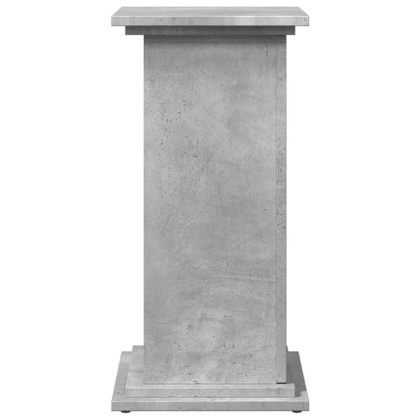 piedestal med opbevaring 31x30x60 cm konstrueret træ betongrå