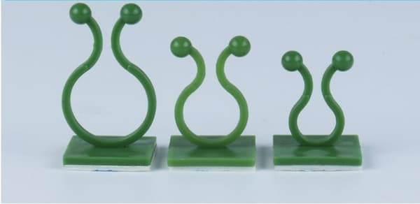 INF 10-pakning små rankeclips for planter, selvklebende veggranke-klips