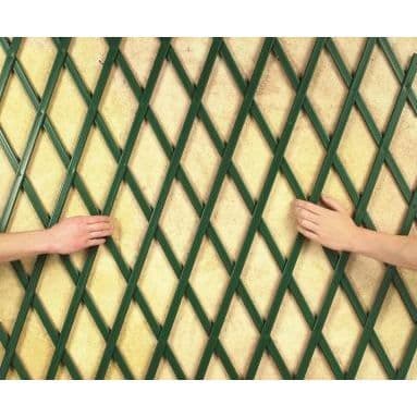 MINI-TRELLIS vit plastspaljé - INTERMAS TRÄDGÅRD - 0,50 x 1,5 meter - Plast