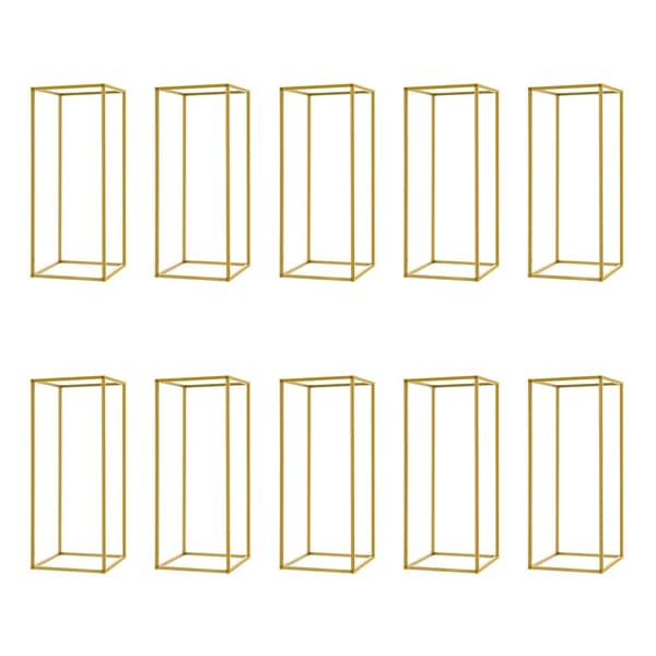 Guldmetal Blomsterstand, Holdbar Konstruktion, Elegant Design,Guld, M