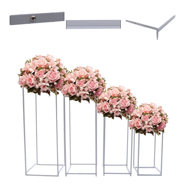 Blomsterstand, Hvid Metal Konstruktions, Alsidig til Begivenheder,HVID