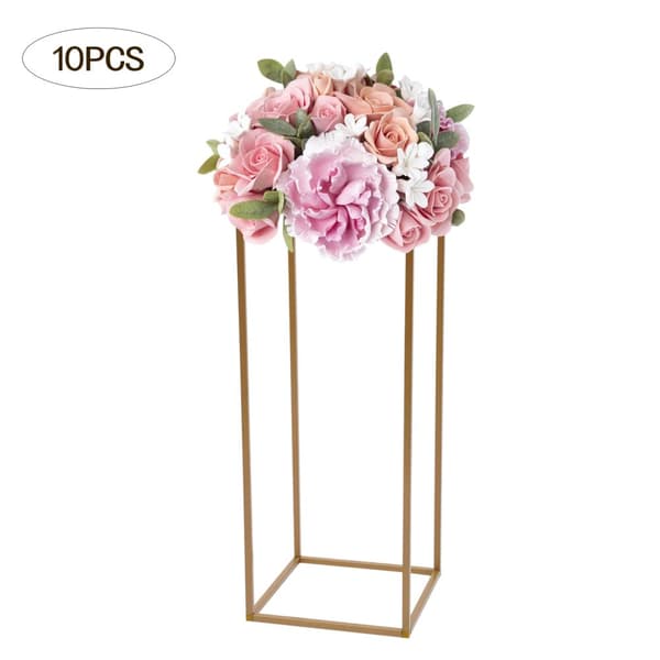 Guldblomsterställset, Modernt rektangulärt design, Belastningskapacitet 10 kg, Set om 10