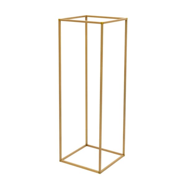 Metallblomsterställ, Guldfinish, Stabil och Stilig Design,Guld
