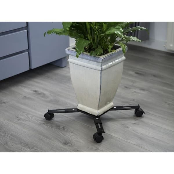 Utdragbar grytlapp - NATURE - I mattsvart epoximetall - 4 grenar - Max belastning 100 kg