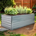 Miniatyrbillede 2 af 7: Højbed i metal 180 x 90 x 45 cm - antracit