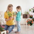 Miniatyrbild 3 av 6: Relaxdays Blomstrappa i metall 3 våningar blomkrukhållare Rund växthylla Dekoration H: 40 cm, Vit