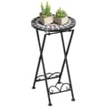 Miniatyrbillede 1 af 9: Plante Stand, Ø36x67 cm, Sort Hvid Gul