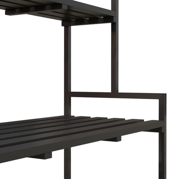 Plantestativ, 110x50x170 cm, Sort