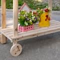 Miniatyrbillede 6 af 9: Havebord, 92x45x119 cm, Naturtræ