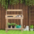Miniatyrbillede 2 af 9: Havebord, 92x45x119 cm, Naturtræ