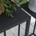 Miniatyrbillede 8 af 9: Plante Stand Sæt, 25x25x58.5 cm, 31x31x65 cm, Sort