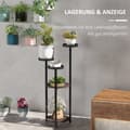 Miniatyrbillede 4 af 9: Plante Stand, 28x28x87 cm, Brun