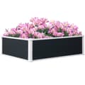 Miniatyrbillede 1 af 9: Hævet Blomsterbed, 100x80x30 cm, Grå