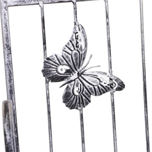 Växtställ, 44x25x96 cm, Silvergrå