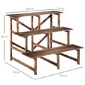 Miniatyrbillede 3 af 9: Plante Stand, 100x80x78 cm, Natur