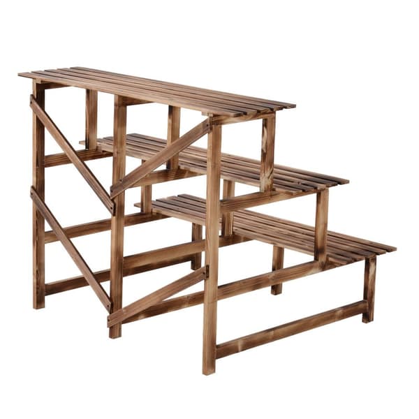 Plante Stand, 100x80x78 cm, Natur