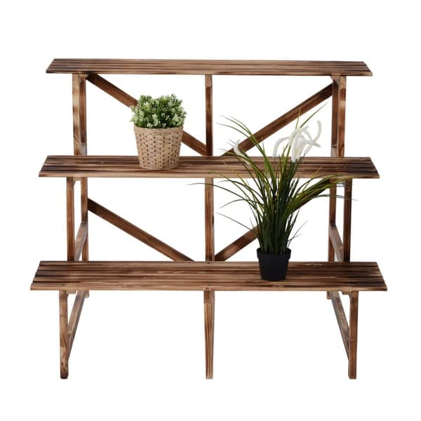 Plante Stand, 100x80x78 cm, Natur