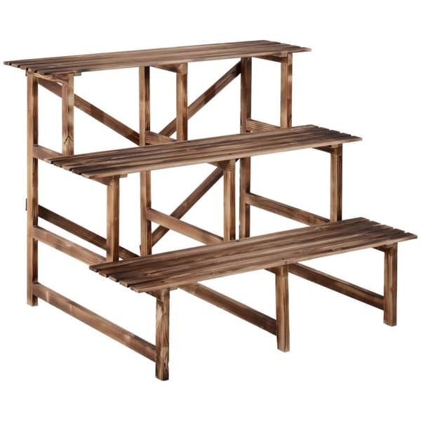 Plante Stand, 100x80x78 cm, Natur