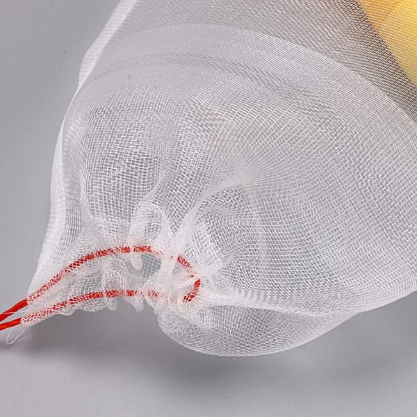 100 stk frugt cover taske, 30x20cm frugt cover taske, plante mesh taske, nylon have mesh taske,