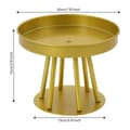 Miniatyrbild 2 av 2: Cirkulära Blomsterställ, Guldfinish, Modern Design,Guld, S
