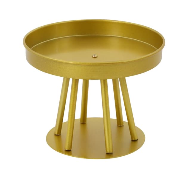 Cirkulära Blomsterställ, Guldfinish, Modern Design,Guld, S