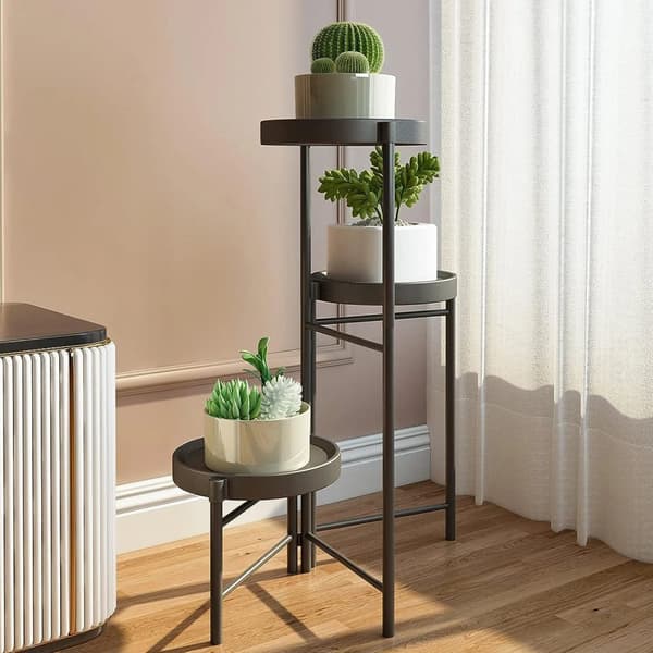 Plantebord, Tre-niveau Design, Nem Samling,sort
