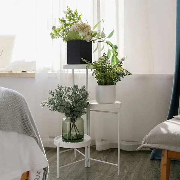 Plantebord, Tre-niveau Design, Nem Samling,HVID