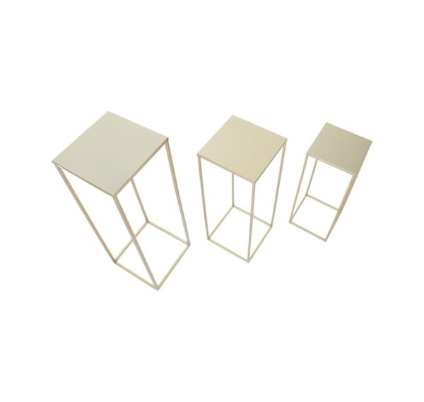 Kukkateline DEIA CHE M 22x22xH60cm, kultainen