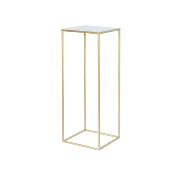 Kukkateline DEIA CHE M 22x22xH60cm, kultainen