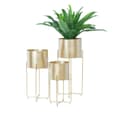 Miniatyrbillede 2 af 4: Flowerstand DEIA GOLD S 19,5x18xH37cm, golden