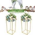 Miniatyrbild 1 av 4: Bröllopsblomsterställ, Stark järnstruktur, Avtagbar design