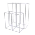 Miniatyrbillede 2 af 2: Blomsterstand, Holdbar Jernkonstruktion, Elegant Design,sort