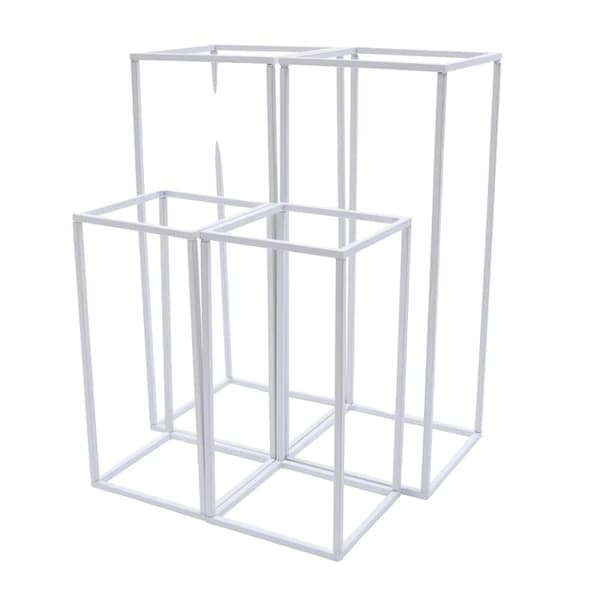 Blomsterstand, Holdbar Jernkonstruktion, Elegant Design,sort